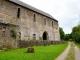 Façade latérale de l'église de l'abbaye de Clermont.