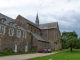Bâtiment des Pères et église abbatiale. Abbaye de Clermont.