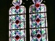 Vitrail gothique du XVe siècle de l'église saint Pierre