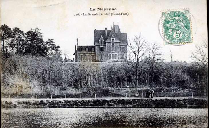 La Grande Gaudré, vers 1907 (carte postale ancienne). - Saint-Fort