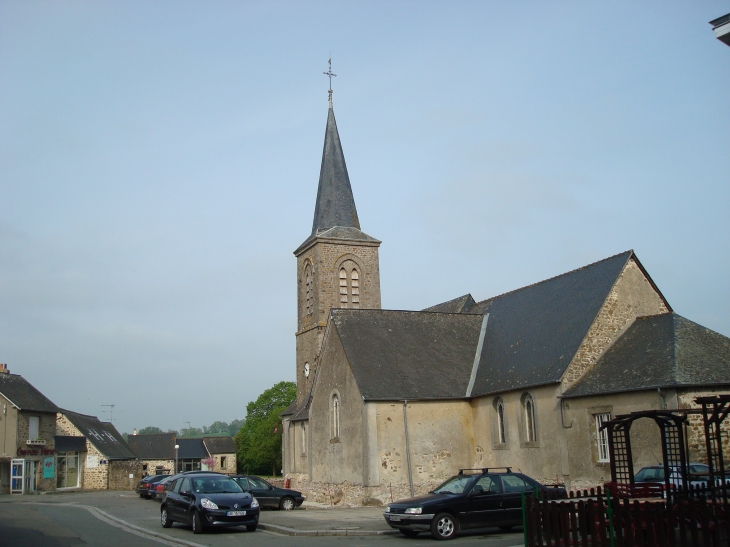 Eglise Saint-Fraimbault. (avant 1280) - Saint-Fraimbault-de-Prières