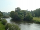 Photo suivante de Saint-Fraimbault-de-Prières Le clocher se mire dans l'eau