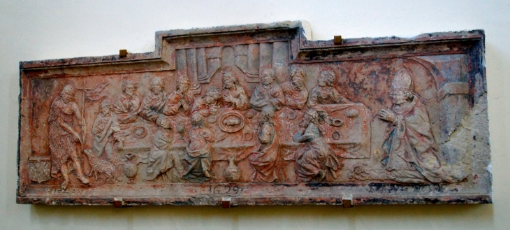 Bas relief-de-1629-eglise-saint georges - Saint-Georges-Buttavent