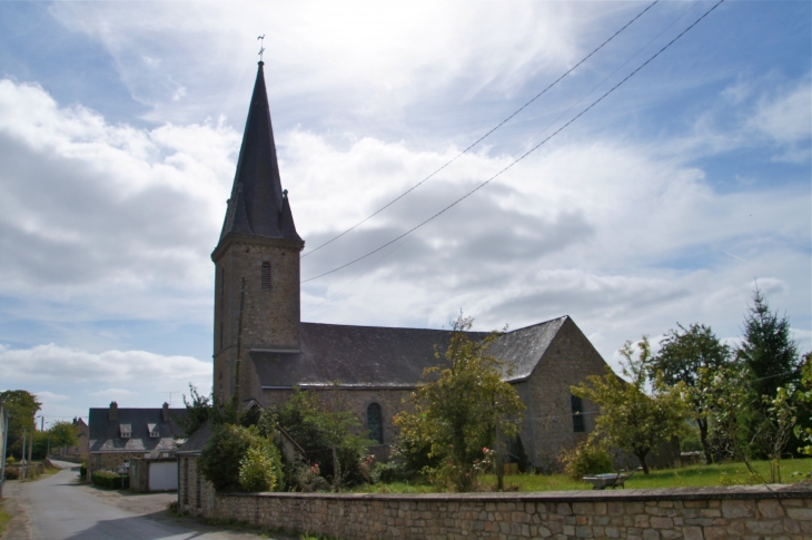 L'église de la Chapelle au Grain, construite en 1843. - Saint-Georges-Buttavent