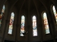 Les vitraux du choeur, église Saint Georges.