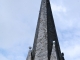 Le clocher de l'église de la Chapelle au Grain.