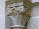 Photo suivante de Saint-Georges-Buttavent le-chapiteau-du-portail de la chapelle Notre Dame du Hec.
