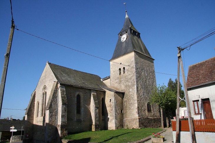 L'église d'Amné en Champagne