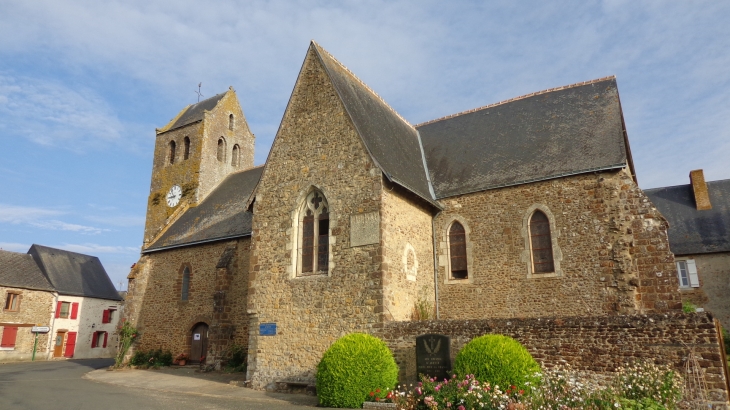 Eglise romane Saint Gilles  (XIè) - Avessé