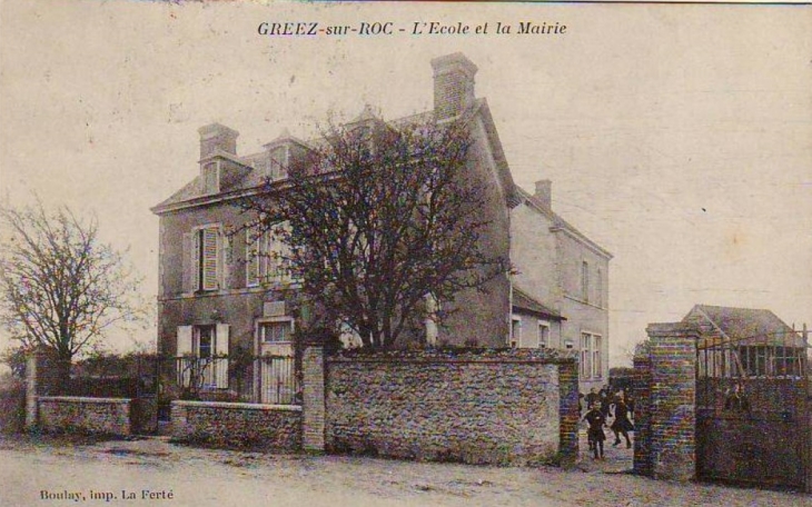 CARTE POSTALE 5 - Gréez-sur-Roc