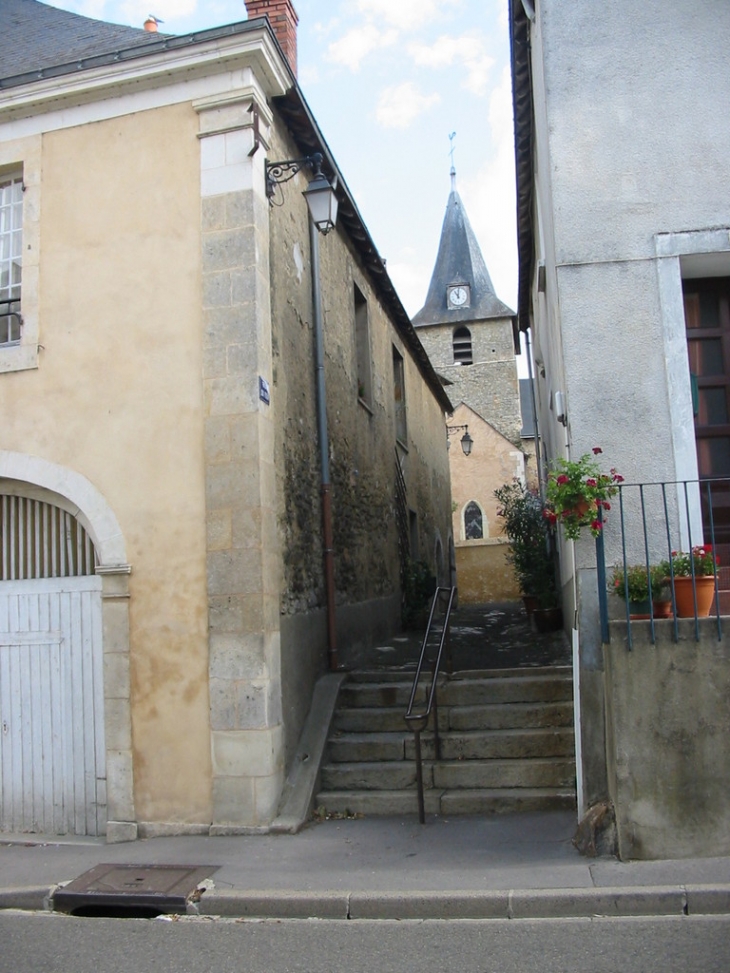 Eglise avant sa rénovation - Malicorne-sur-Sarthe