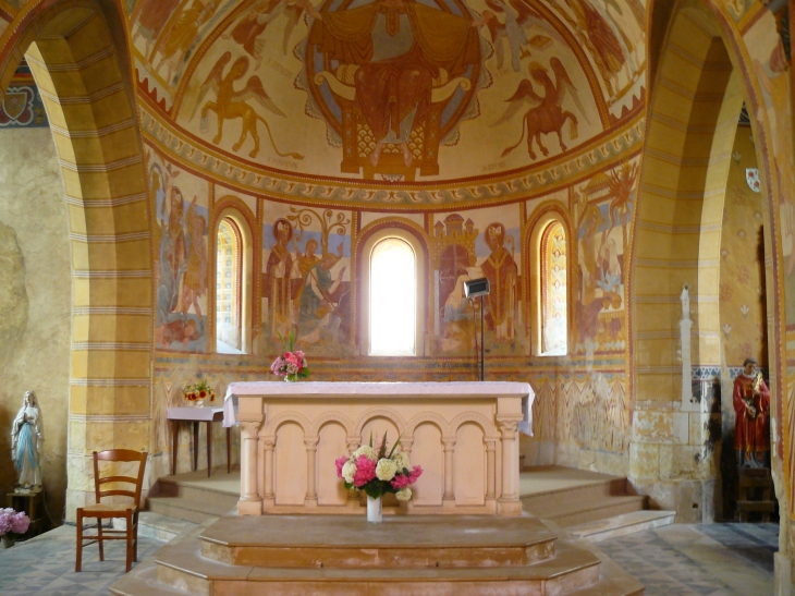 Choeur Eglise St Julien - Poncé-sur-le-Loir