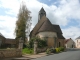 Photo suivante de Saint-Aubin-des-Coudrais L'église vue de la rue des écoles