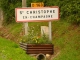 Photo précédente de Saint-Christophe-en-Champagne Entrée du village