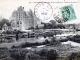 Vue générale de l'Abbaye et Vallée de la Sarthe, vers 1907 (carte postale ancienne).