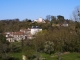 Vue vers l'église.