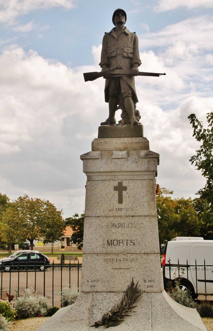 Monument-aux-Morts - Avrillé