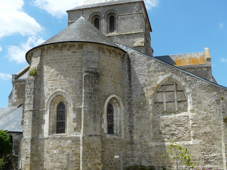 L'église  Crédit : André Pommiès - Beauvoir-sur-Mer