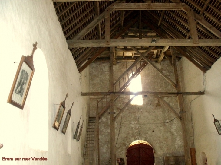 Eglise Saint Nicolas la plus vieille de Vendée X eme siècle - Brem-sur-Mer