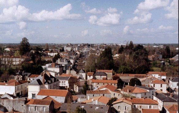 Vue Nord de Chantonnay