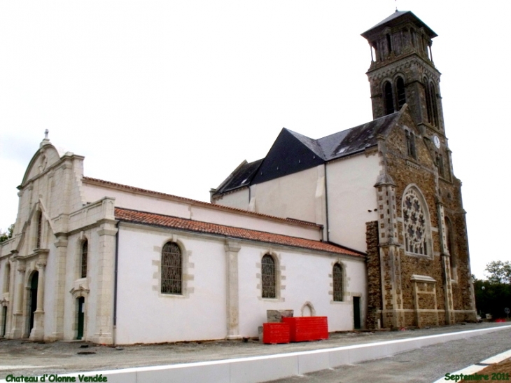 Eglise d'Olonne datant d'avant 1304 selon certains écrits - Château-d'Olonne
