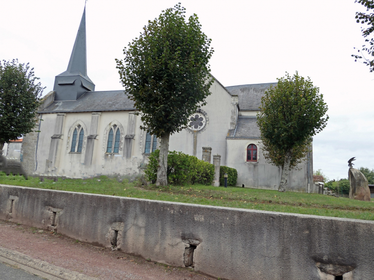 L'église Notre Dame de l'Assomption  - Grand'Landes