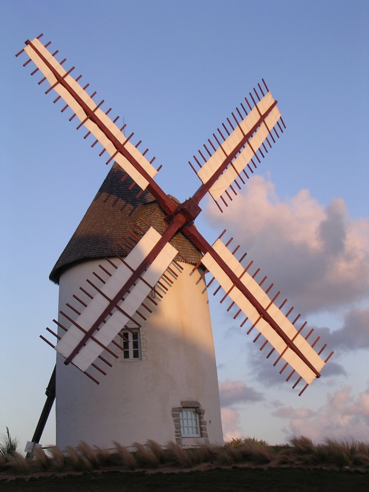 Le moulin en fin de journée - Jard-sur-Mer