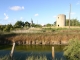 Photo suivante de L'Île-d'Olonne Entrée du village, le vieux moulin et l'église