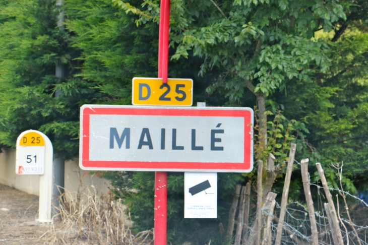 Autrefois : du nom d'homme Mallius. - Maillé