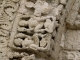 Détail des voussures du portail de l'église Notre Dame de l'Assomption.