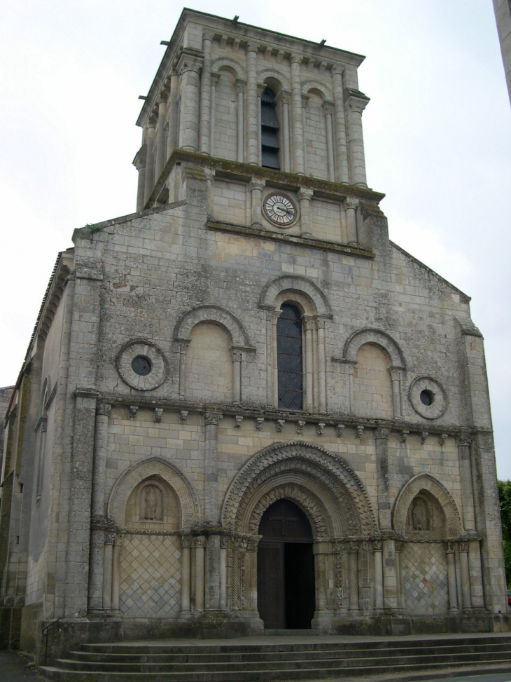 église - Maillezais