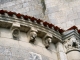 Modillons de l'abside de l'église Saint Nicolas.