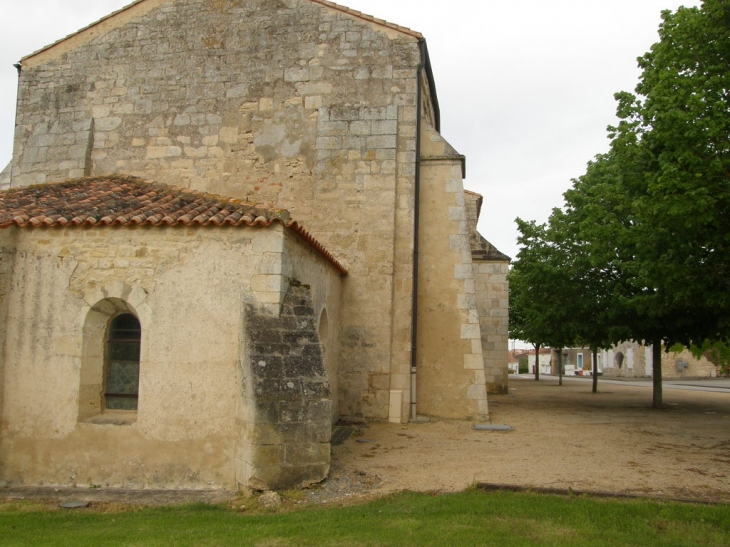 St benoit eglise - Saint-Benoist-sur-Mer