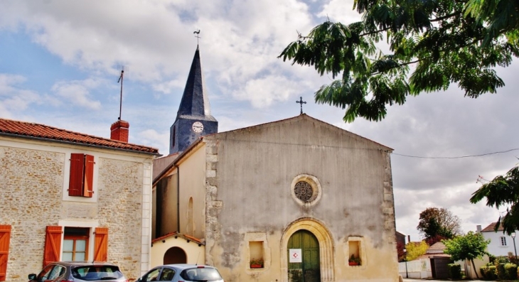 +église Saint-Cyr - Saint-Cyr-en-Talmondais