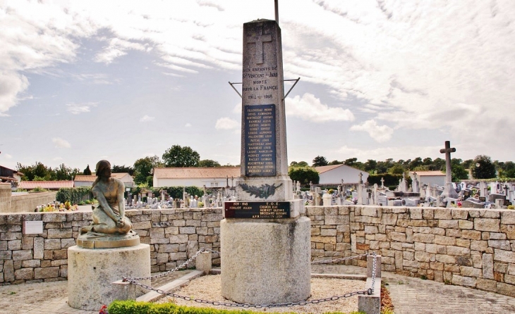 Monument-aux-Morts - Saint-Vincent-sur-Jard