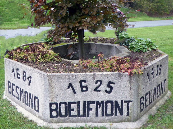 Les anciens noms de la commune - Besmont
