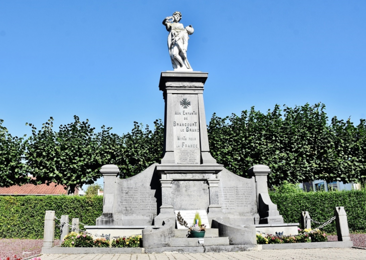 Monument-aux-Morts - Brancourt-le-Grand
