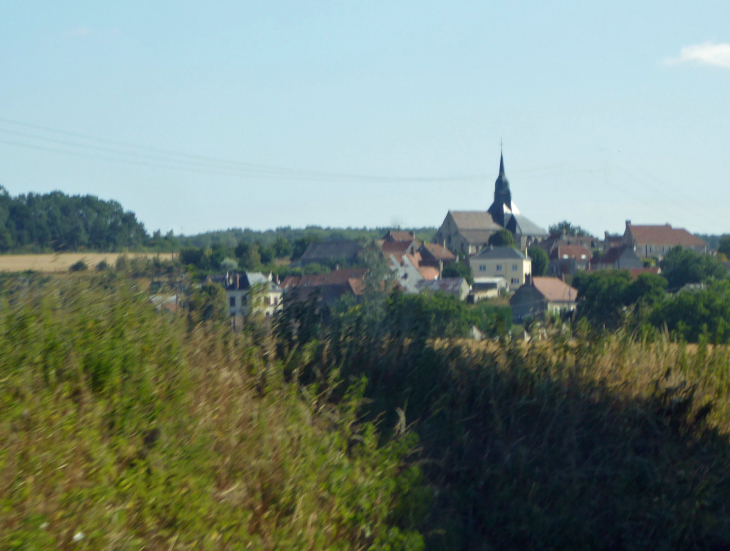 Vue sur le village - Chéry-Chartreuve
