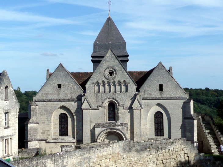 L'église St Gervais - Coucy-le-Château-Auffrique