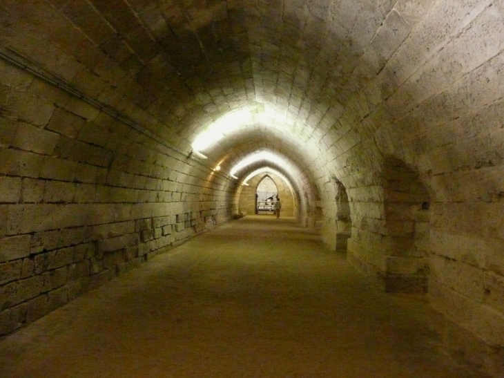 Cave sous la salle des Preux - Coucy-le-Château-Auffrique