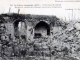 Photo suivante de Coucy-le-Château-Auffrique La france reconquis (1917) - Ruines de l'entrée du château (vue prise à l'intérieur), vers 1917 (carte postale ancienne).