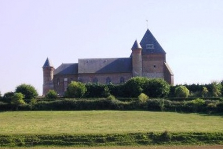 L'église de Beaurain - Flavigny-le-Grand-et-Beaurain