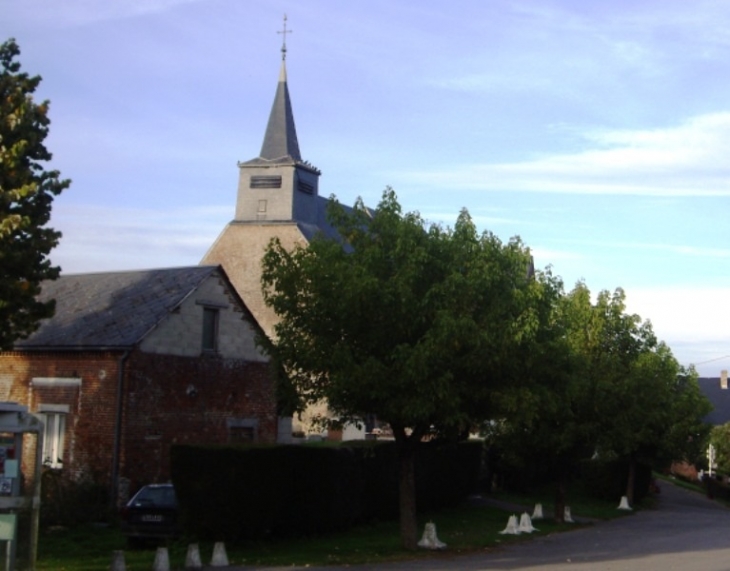 Vers l'église - Haution