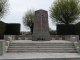 la pierre d'Haudroy : monument de l'Armistice 1918
