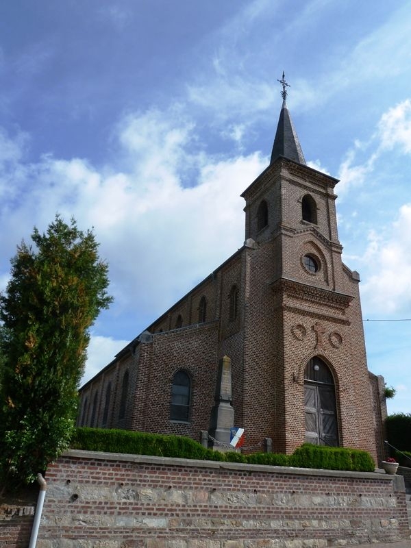 L'église - Landouzy-la-Cour
