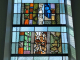 Eglise Sainte Benoîte :le vitrail de l'incendie de 2014