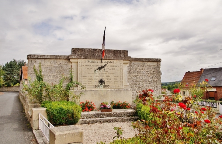 Monument-aux-Morts  - Missy-sur-Aisne