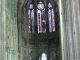 l'intérieur de la basilique : les vitraux