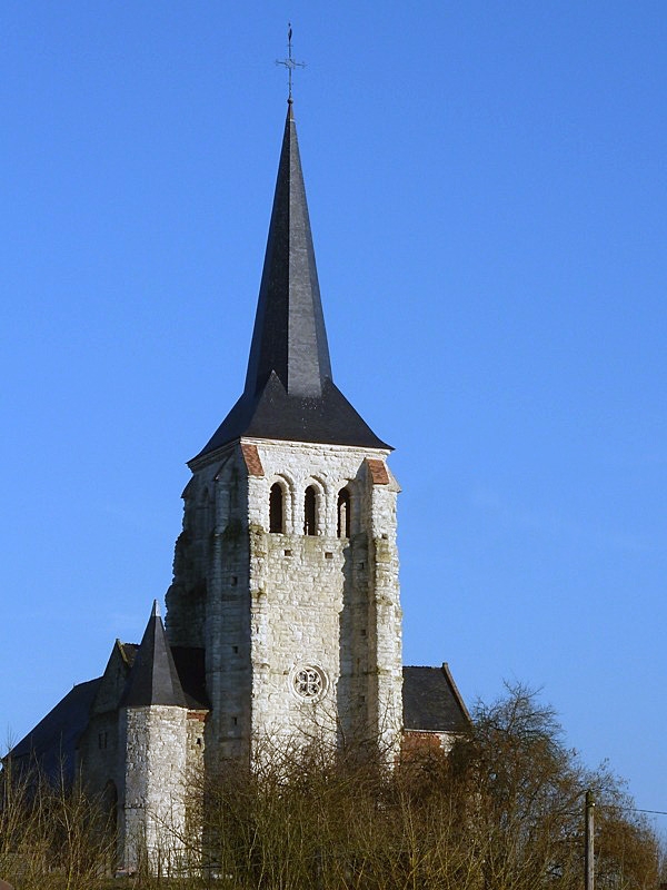 Le clocher de Tavaux - Tavaux-et-Pontséricourt