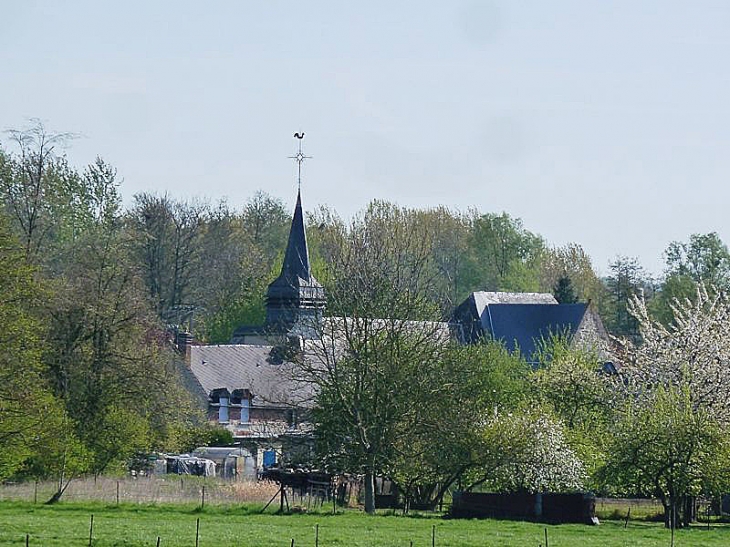 Pontséricourt vue sur le village - Tavaux-et-Pontséricourt